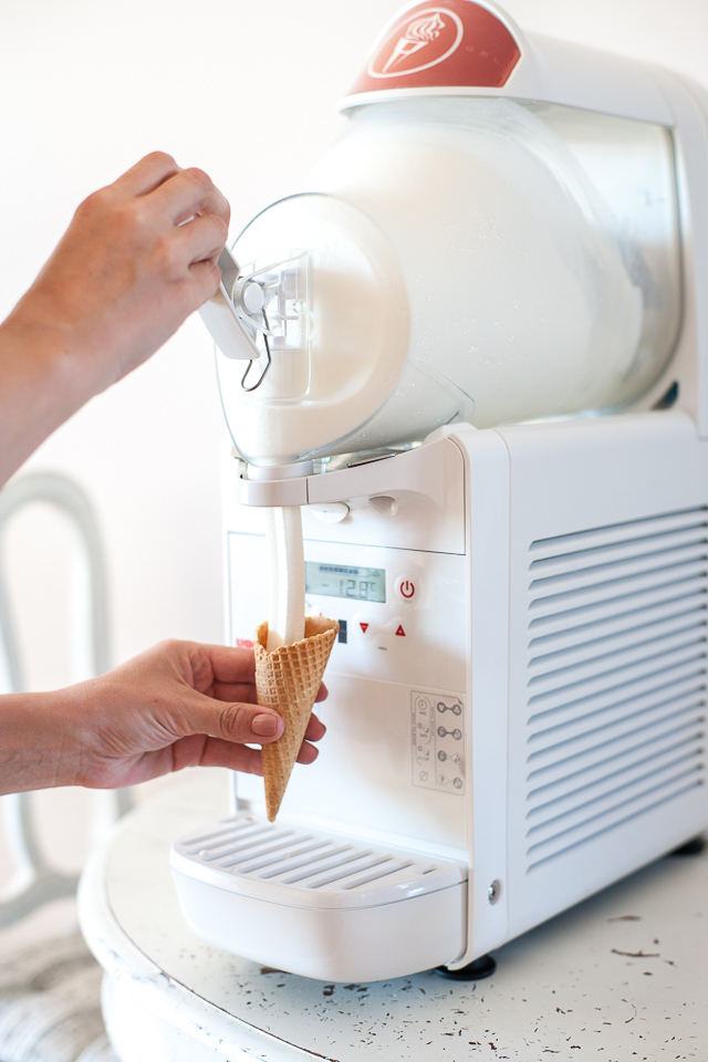 Pehme jäätise masina rent